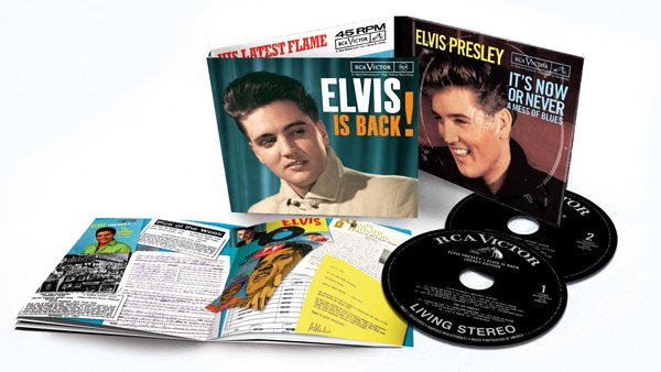 ELVIS IS BACK: LEGACY EDITION 2-CD Set In Stores March 1st!