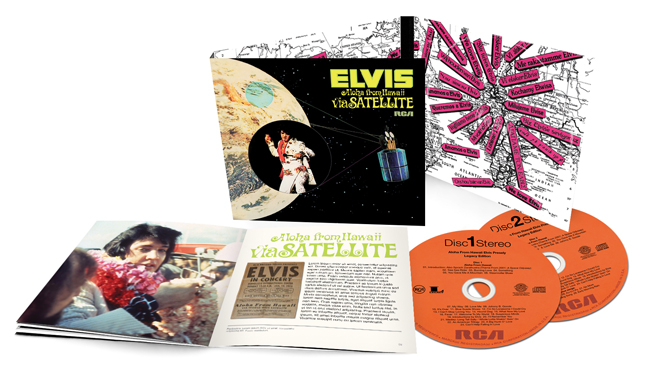 Elvis Presley’s ‘Aloha From Hawaii Via Satellite: Legacy Edition’ Double CD Coming March 19th