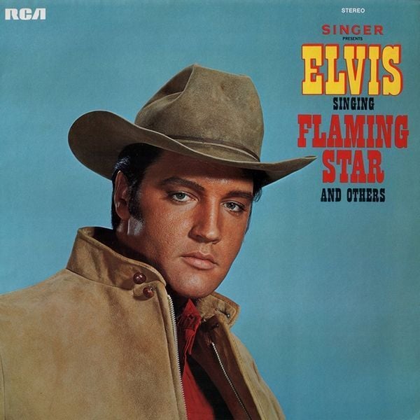 Singer Presents Elvis Singing Flaming Star And Others
